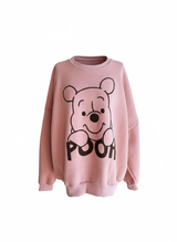Disney Winnie the Pooh Oversize Crewneck Sweatshirt